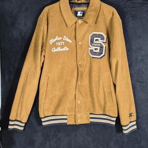 Starter Men's Tan Corduroy Jacket